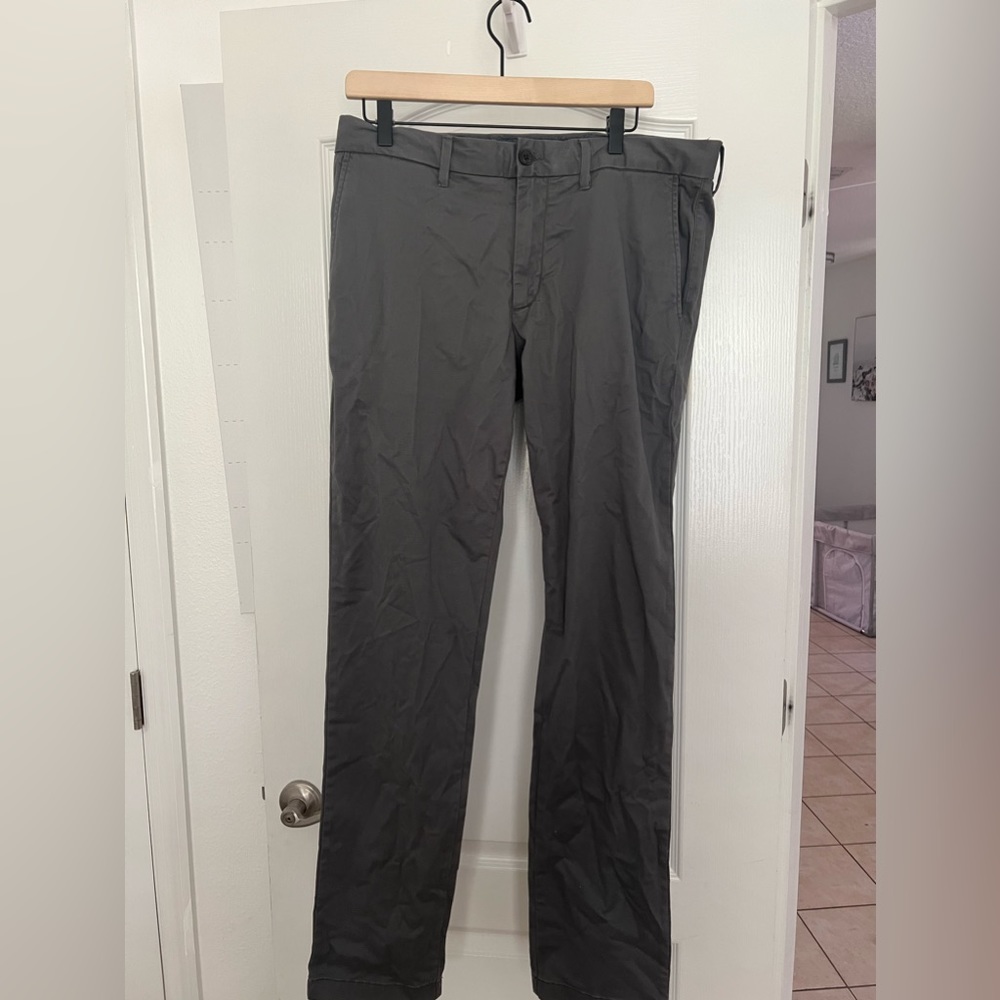 Treasure and Bond Gray Slim Fit Pant SZ 34X34